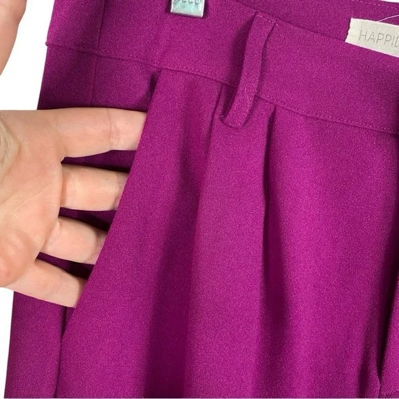 Pink Wide Leg Pants - Picture 4 of 5